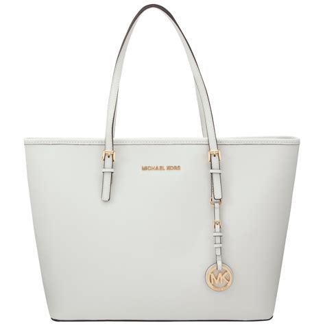 michael kors optic white purse|michael kors white purse small.